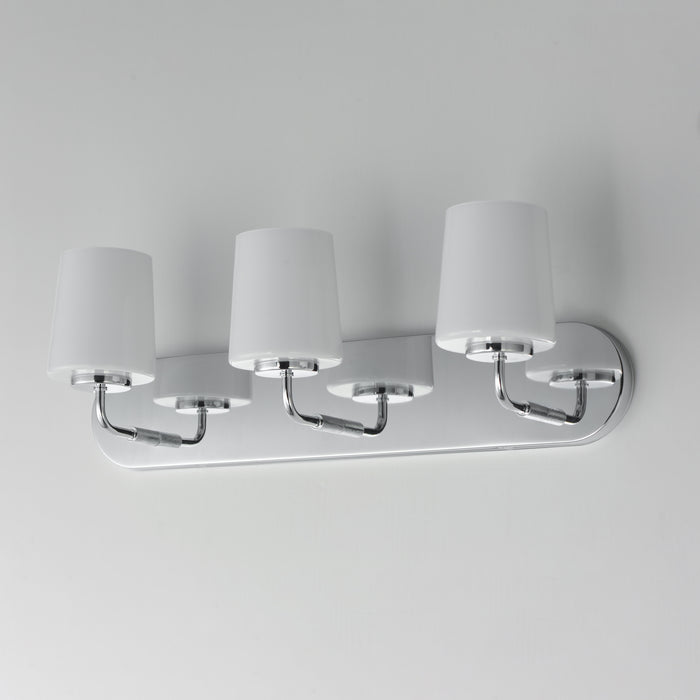 Maxim Durham 3-Light Strip Bath Vanity Model: 12893WTPC