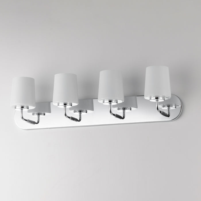 Maxim Durham 4-Light Strip Bath Vanity Model: 12894WTPC