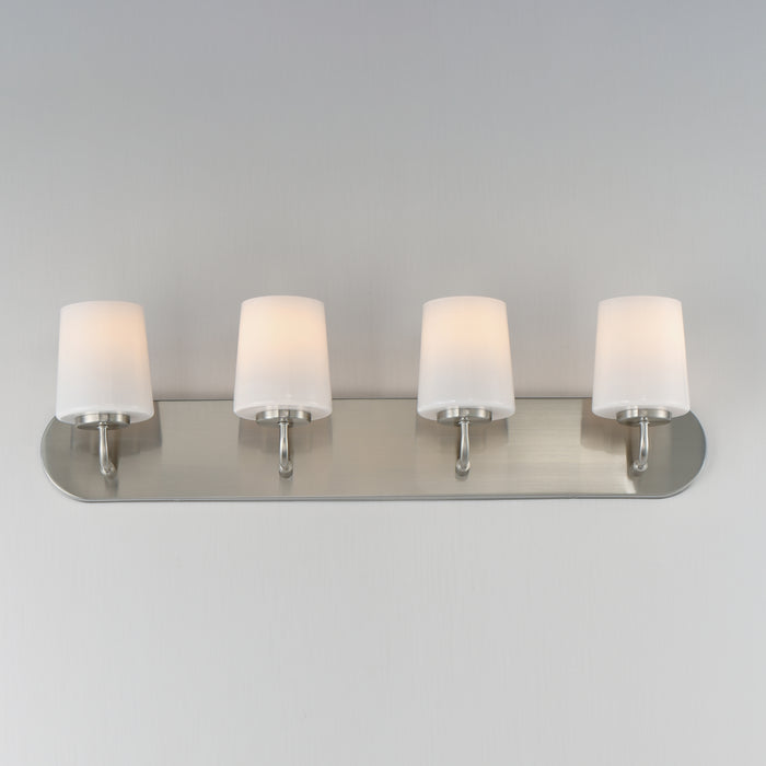 Maxim Durham 4-Light Strip Bath Vanity Model: 12894WTSN