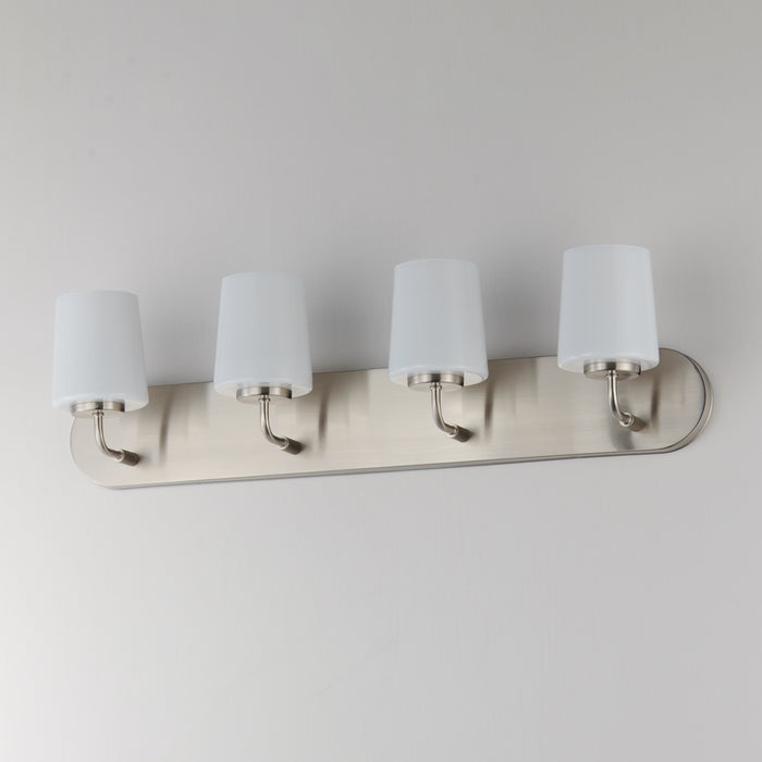 Maxim Durham 4-Light Strip Bath Vanity Model: 12894WTSN