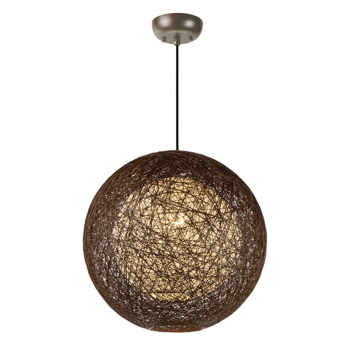 Maxim Bali 1-Light Pendant Model: 14405CHWT