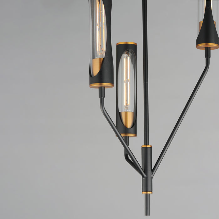 Maxim Regent 3-Light Pendant Model: 16173CLBKAB