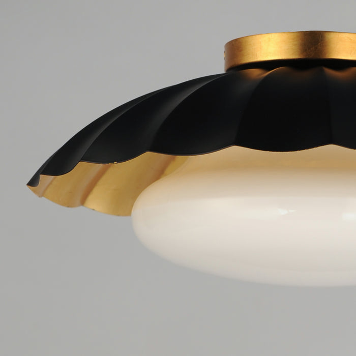 Maxim Primrose 1-Light Flush Mount Model: 18059BKGL
