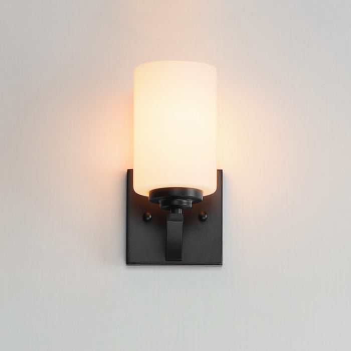 Maxim Deven 1-Light Wall Sconce Model: 20030SWBK