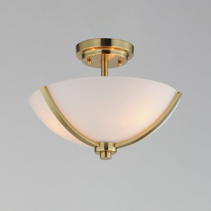 Maxim Deven 3-Light Semi-Flush Mount Model: 20031SWSBR