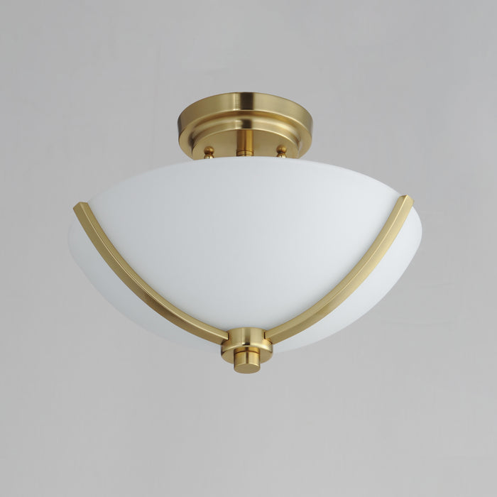 Maxim Deven 3-Light Semi-Flush Mount Model: 20031SWSBR