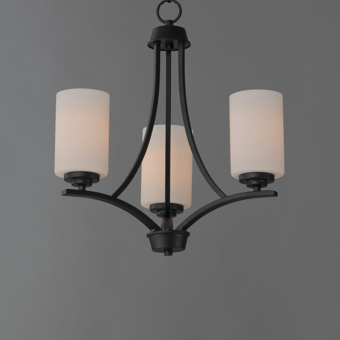 Maxim Deven 3-Light Chandelier Model: 20033SWBK