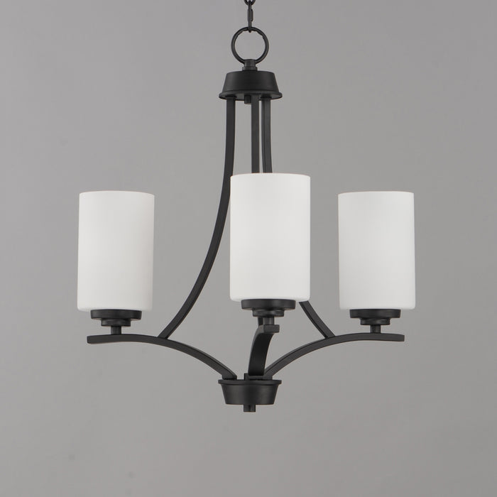 Maxim Deven 3-Light Chandelier Model: 20033SWBK