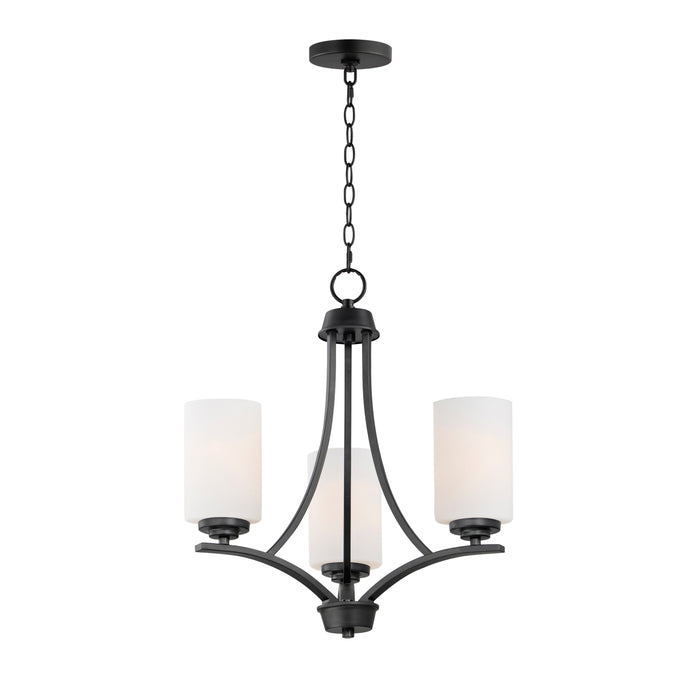 Maxim Deven 3-Light Chandelier Model: 20033SWBK