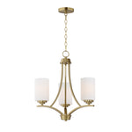 Maxim Deven 3-Light Chandelier Model: 20033SWSBR