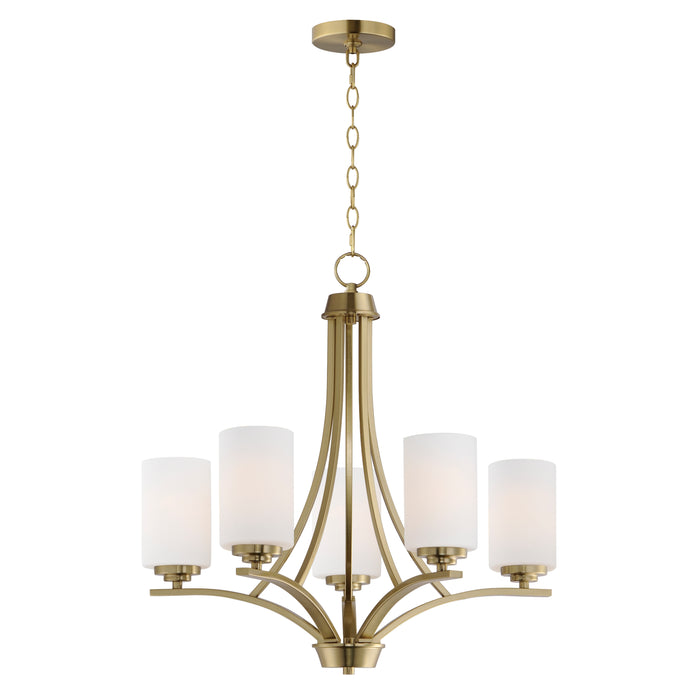 Maxim Deven 5-Light Chandelier Model: 20035SWSBR