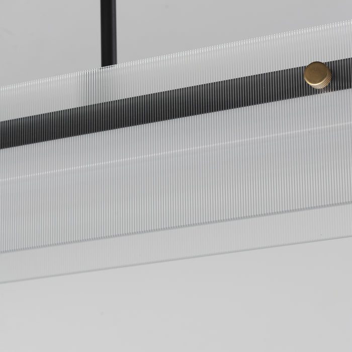 Maxim Spectre 61.5 Linear Pendant Model: 21195CRBKNAB