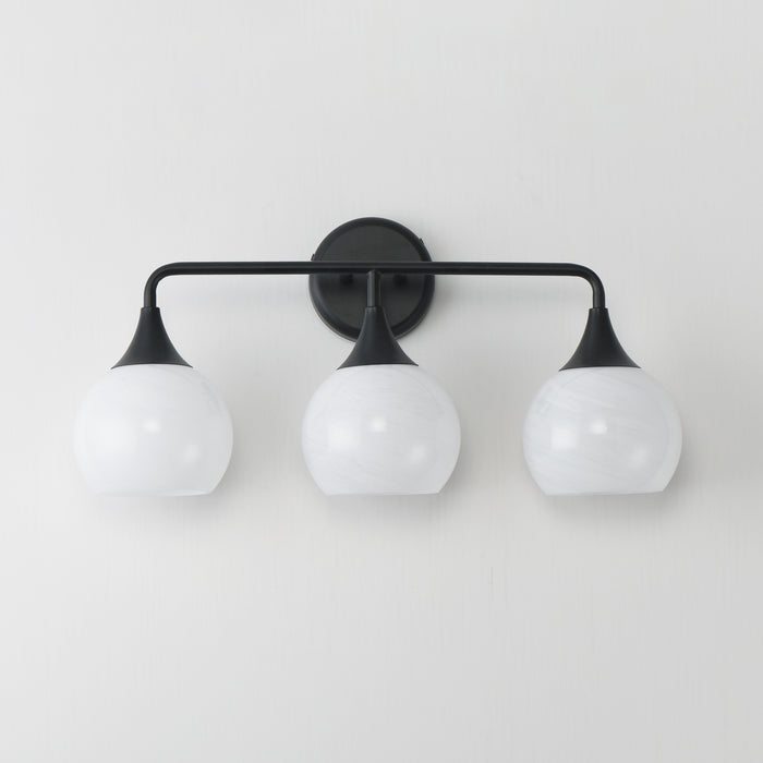 Maxim Neve 3-Light Bath Vanity Model: 21223MRBK