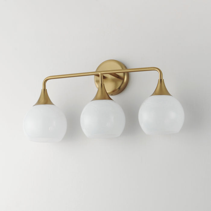 Maxim Neve 3-Light Bath Vanity Model: 21223MRNAB