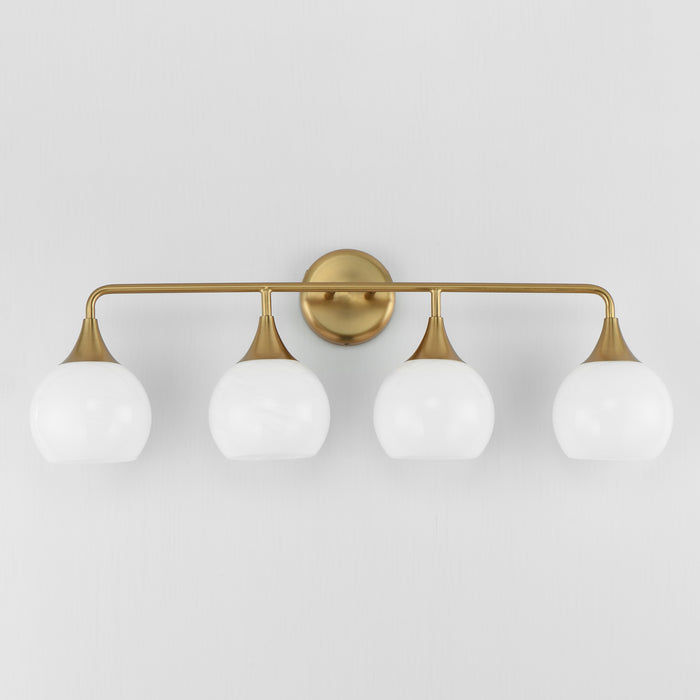 Maxim Neve 4-Light Bath Vanity Model: 21224MRNAB