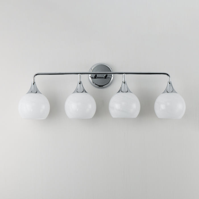 Maxim Neve 4-Light Bath Vanity Model: 21224MRPC