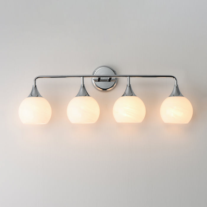 Maxim Neve 4-Light Bath Vanity Model: 21224MRPC