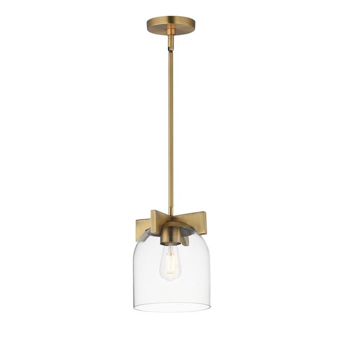 Maxim Scoop 1-Light Pendant/Flush Mount Model: 21230CLNAB