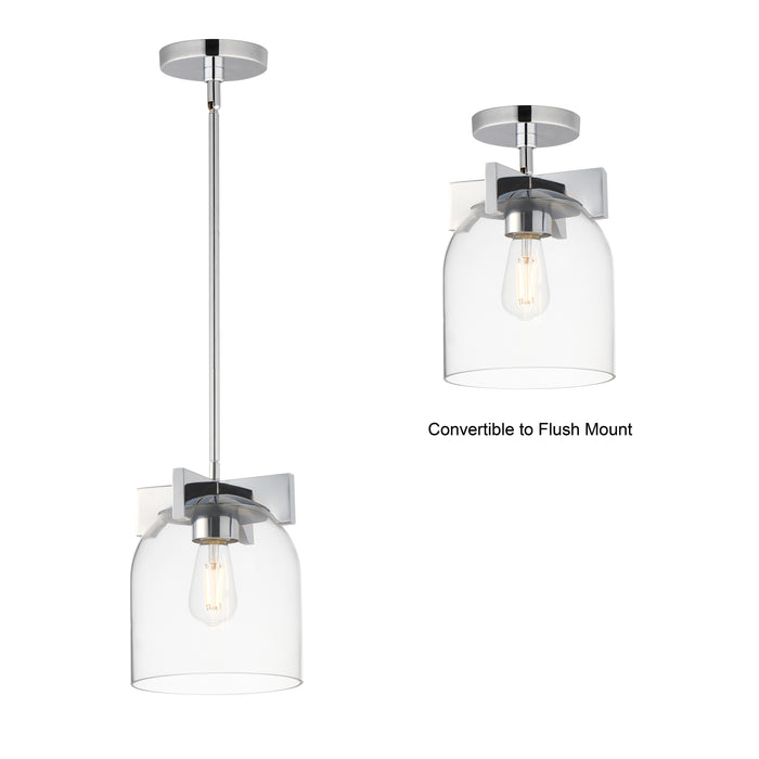 Maxim Scoop 1-Light Pendant/Flush Mount Model: 21230CLPC