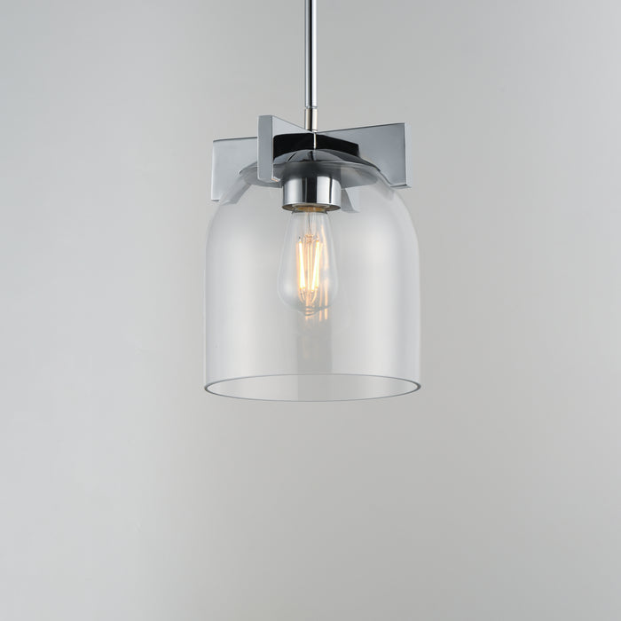 Maxim Scoop 1-Light Pendant/Flush Mount Model: 21230CLPC