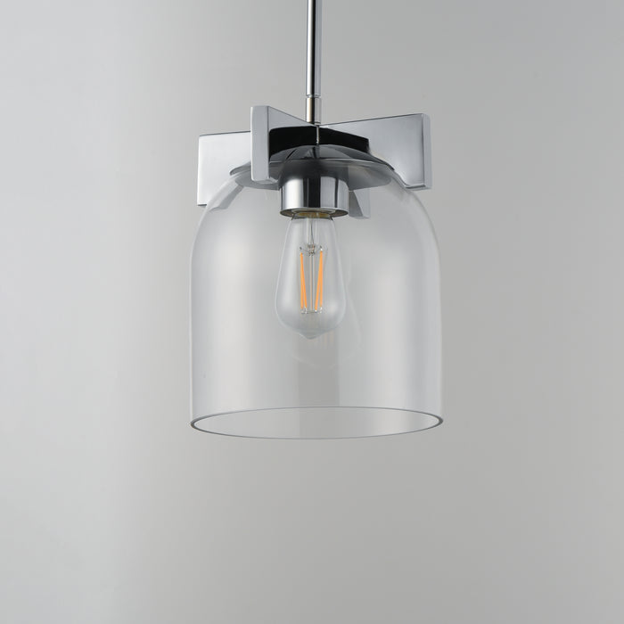 Maxim Scoop 1-Light Pendant/Flush Mount Model: 21230CLPC