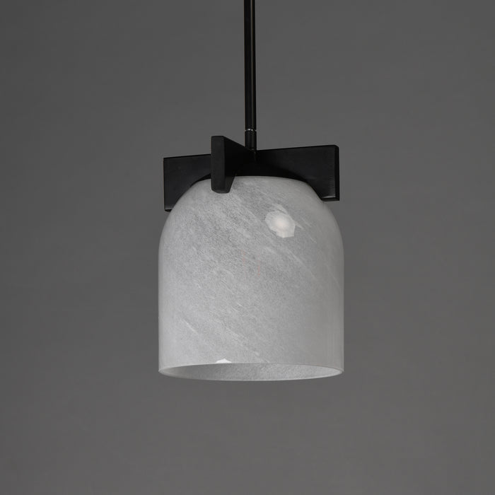 Maxim Scoop 1-Light Pendant/Flush Mount Model: 21230MRBK
