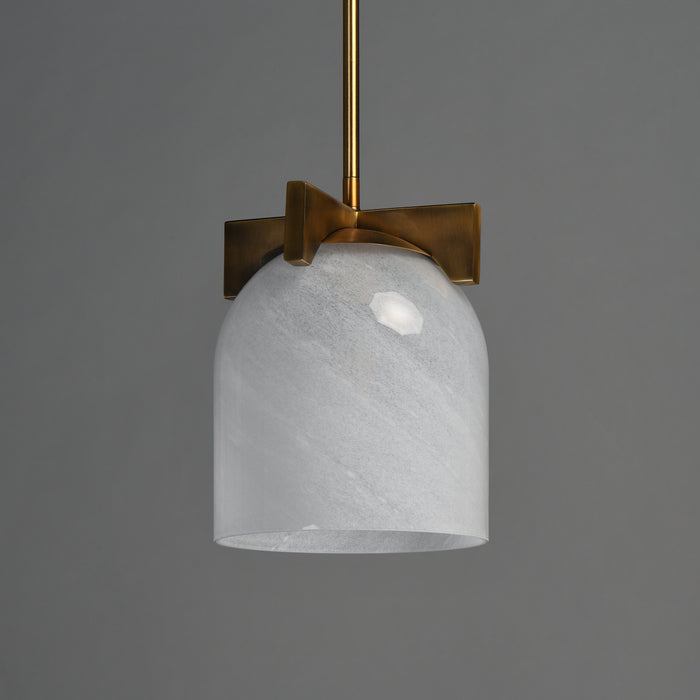 Maxim Scoop 1-Light Pendant/Flush Mount Model: 21230MRNAB