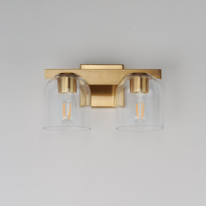 Maxim Scoop 2-Light Bath Vanity Model: 21232CLNAB