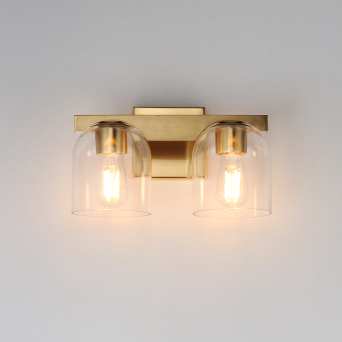 Maxim Scoop 2-Light Bath Vanity Model: 21232CLNAB