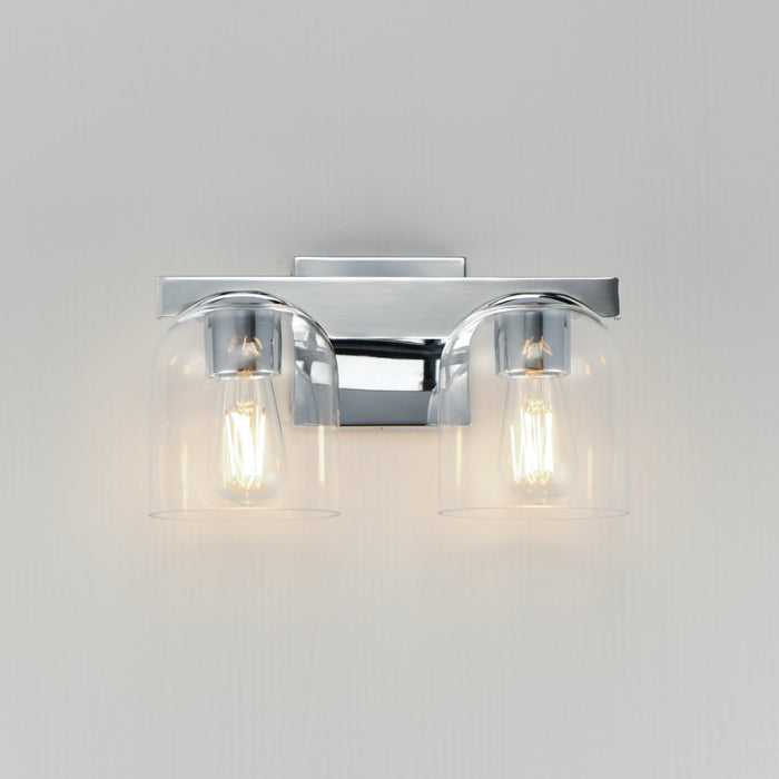 Maxim Scoop 2-Light Bath Vanity Model: 21232CLPC