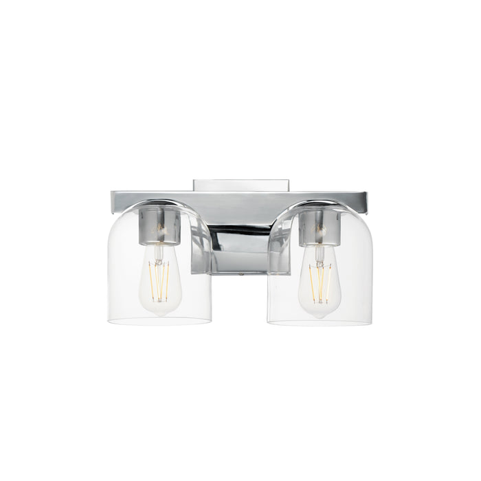 Maxim Scoop 2-Light Bath Vanity Model: 21232CLPC