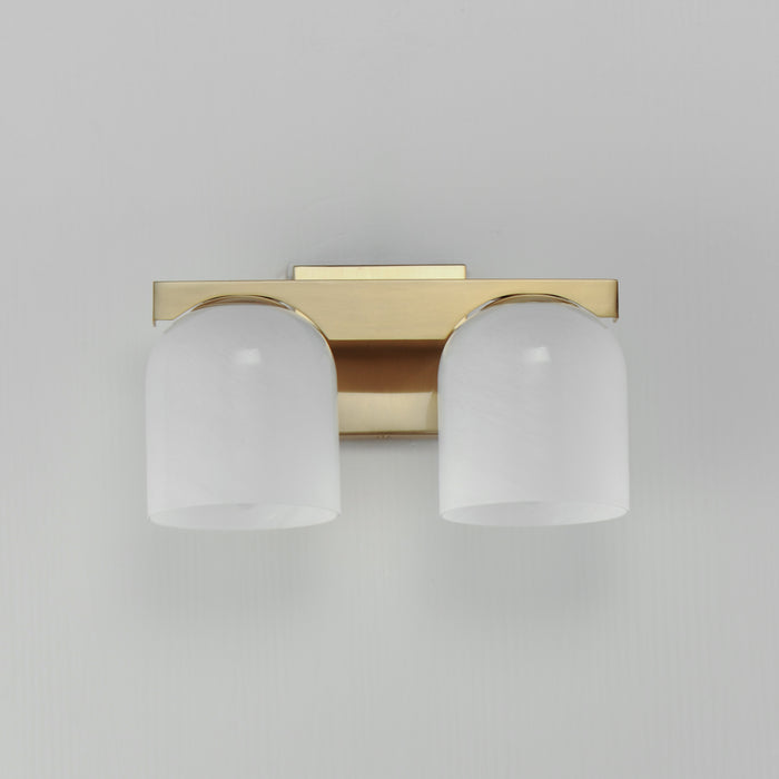 Maxim Scoop 2-Light Bath Vanity Model: 21232MRNAB