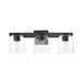 Maxim Scoop 3-Light Bath Vanity Model: 21233CLBK