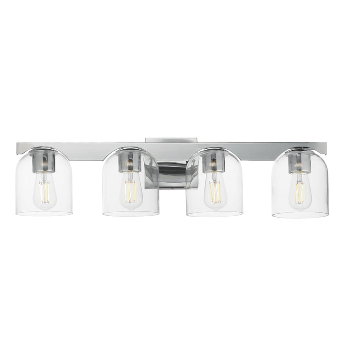 Maxim Scoop 4-Light Bath Vanity Model: 21234CLPC