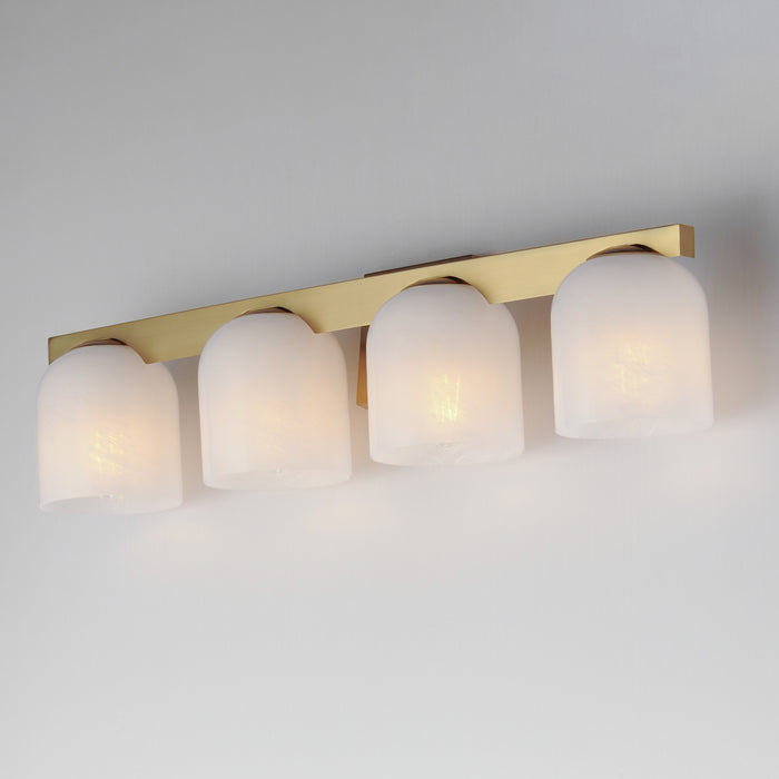 Maxim Scoop 4-Light Bath Vanity Model: 21234MRNAB