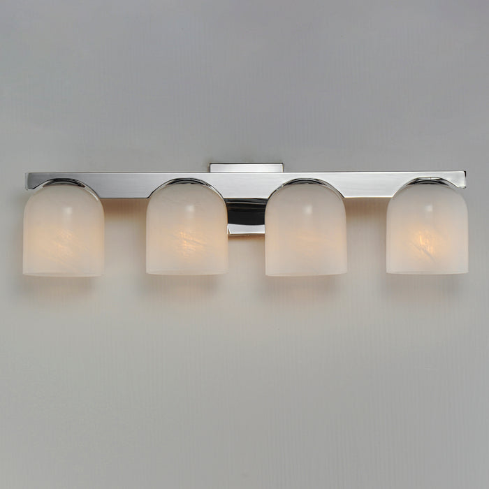 Maxim Scoop 4-Light Bath Vanity Model: 21234MRPC