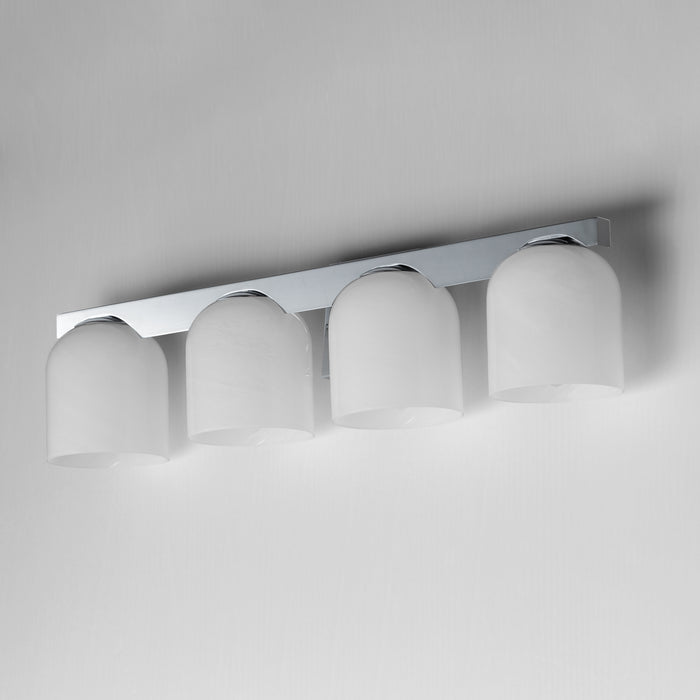 Maxim Scoop 4-Light Bath Vanity Model: 21234MRPC