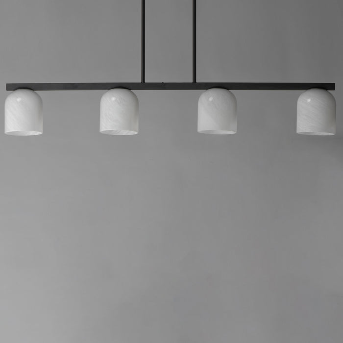 Maxim Scoop 4-Light Linear Pendant Model: 21236MRBK