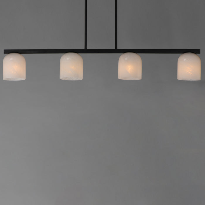 Maxim Scoop 4-Light Linear Pendant Model: 21236MRBK