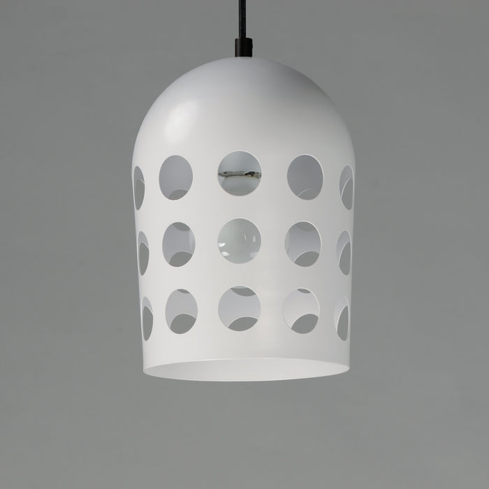 Maxim Dottie 1-Light Mini Pendant Model: 21242WTBK