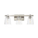 Maxim Cubos 3-Light Bath Vanity Model: 21383CLSN