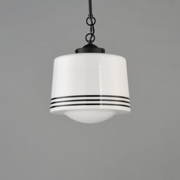 Maxim Eureka 1-Light Pendant Model: 21532WTBK