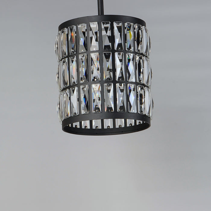 Maxim Madeline 1-Light Mini Pendant Model: 21819BCBK
