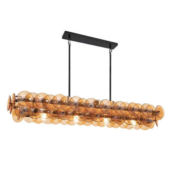 Maxim Loren 54 Linear Chandelier Model: 21826AMGM
