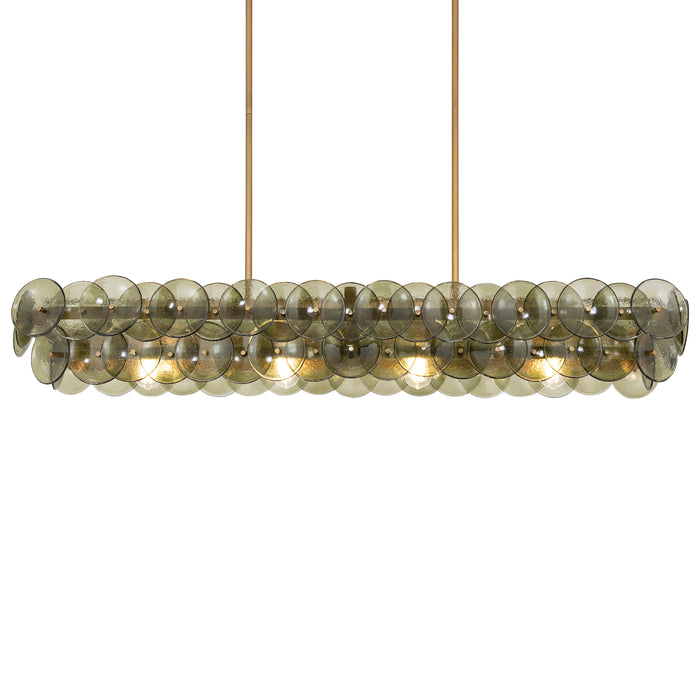 Maxim Loren 54 Linear Chandelier Model: 21826GNWBR