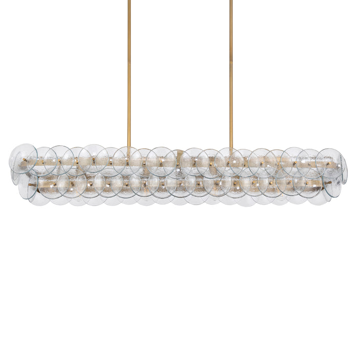 Maxim Loren 54 Linear Chandelier Model: 21826TCWBR
