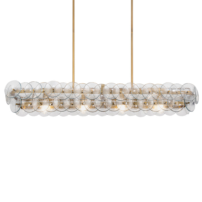 Maxim Loren 54 Linear Chandelier Model: 21826TCWBR