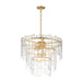 Maxim Warren 9-Light Pendant Model: 21835AGGL