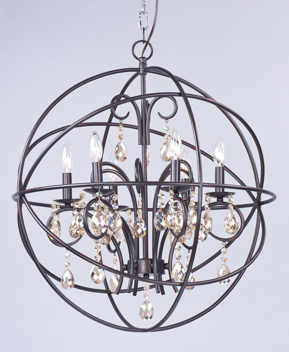Maxim Orbit 6-Light Pendant Model: 25144OI