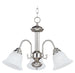 Maxim Malaga 3-Light Chandelier Model: 2697MRSN